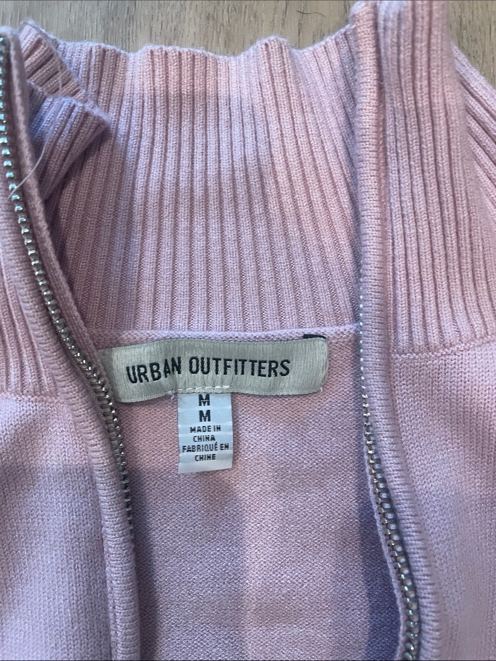 UO Everleigh Two-Way Zip-Up Cartigan - Picture 7 of 7